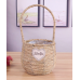 Hand-woven flower baskets, household gardening flowerpots, plant ornaments and decorative items, portable flower baskets